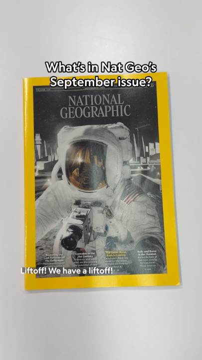 National Geographic’s September issue is reaching for the moon—literally. Discover the new moon race and other compelling stories about restoring tortoises to the Galapagos, the promises and perils of cannabis in the 21st century, and more. Become a subscriber: