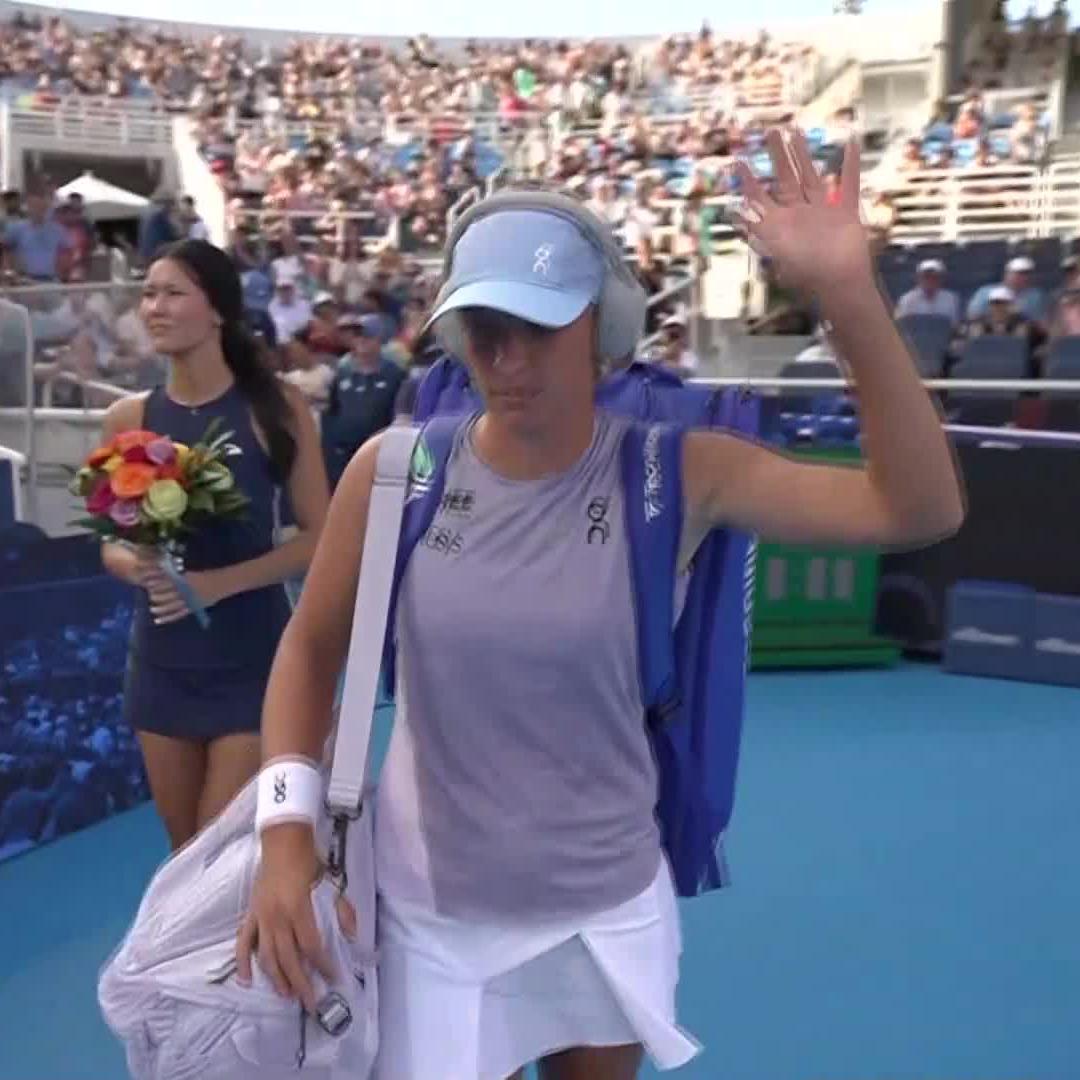 🇵🇱 SWIATEK ⚡️ PAOLINI 🇮🇹 C’est parti pour la finale du WTA 1000 de Cincinnati. 🔥 Vos pronostics pour le score ? ✍️