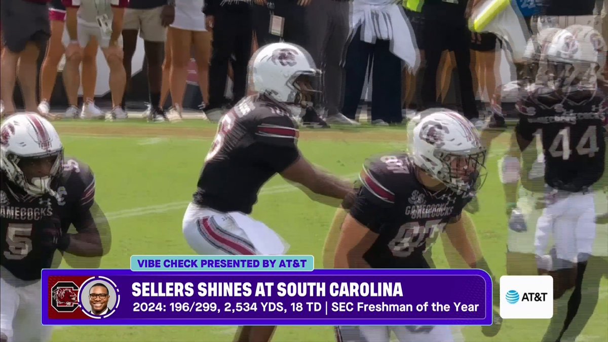 Shane Beamer has all the confidence in the world in South Carolina Football QB LaNorris Sellers 🤙 🍿 Stream Vibe Check exclusively on Disney+