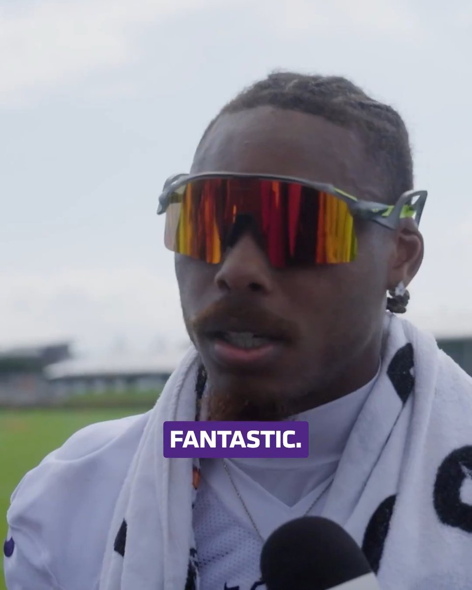How does Coach JJETS✈️ think Jordan Addison has looked during training camp? "Fantastic."