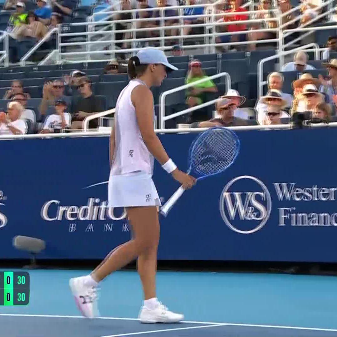 Iga Swiatek. What a tennis player. 😮‍💨😮‍💨😮‍💨😮‍💨😮‍💨