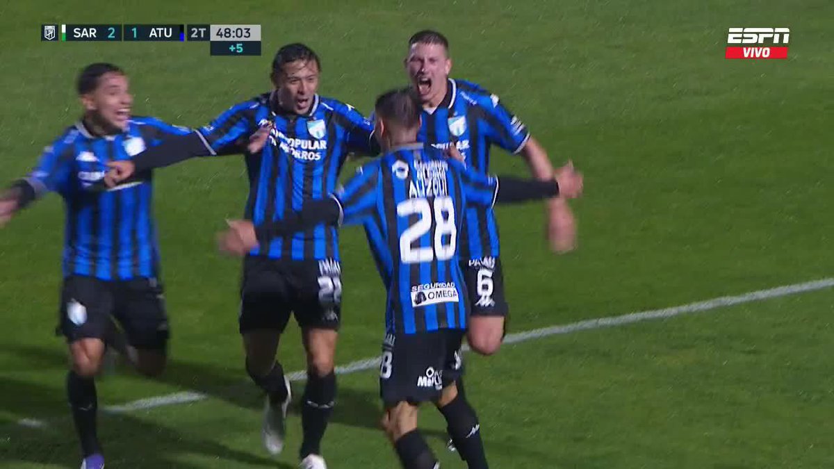 "Auzqui": Por su gol para el empate de Atlético Tucumán con Sarmiento en el #TorneoClausura