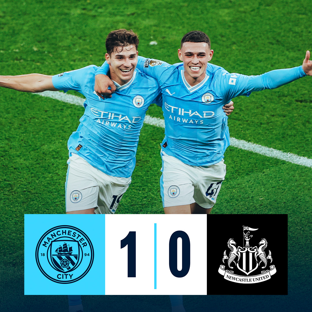 #OnThisDay: #ManCity 1-0 Newcastle [2023] ⚽️ [31'] Araña 🕷