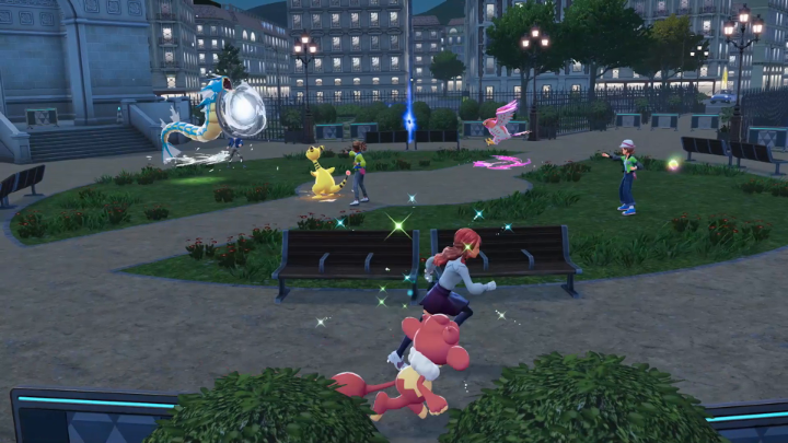 In #PokemonLegendsZA’s new battle system, some moves work differently than in prior Pokémon series video games. Moves have a wide range of effects—launching attacks in a fixed radius to deal damage to multiple Pokémon💥