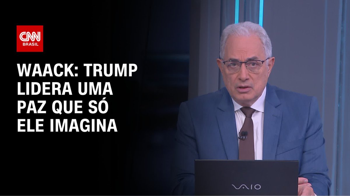 Waack: Trump lidera uma paz que só ele imagina; assista #WW