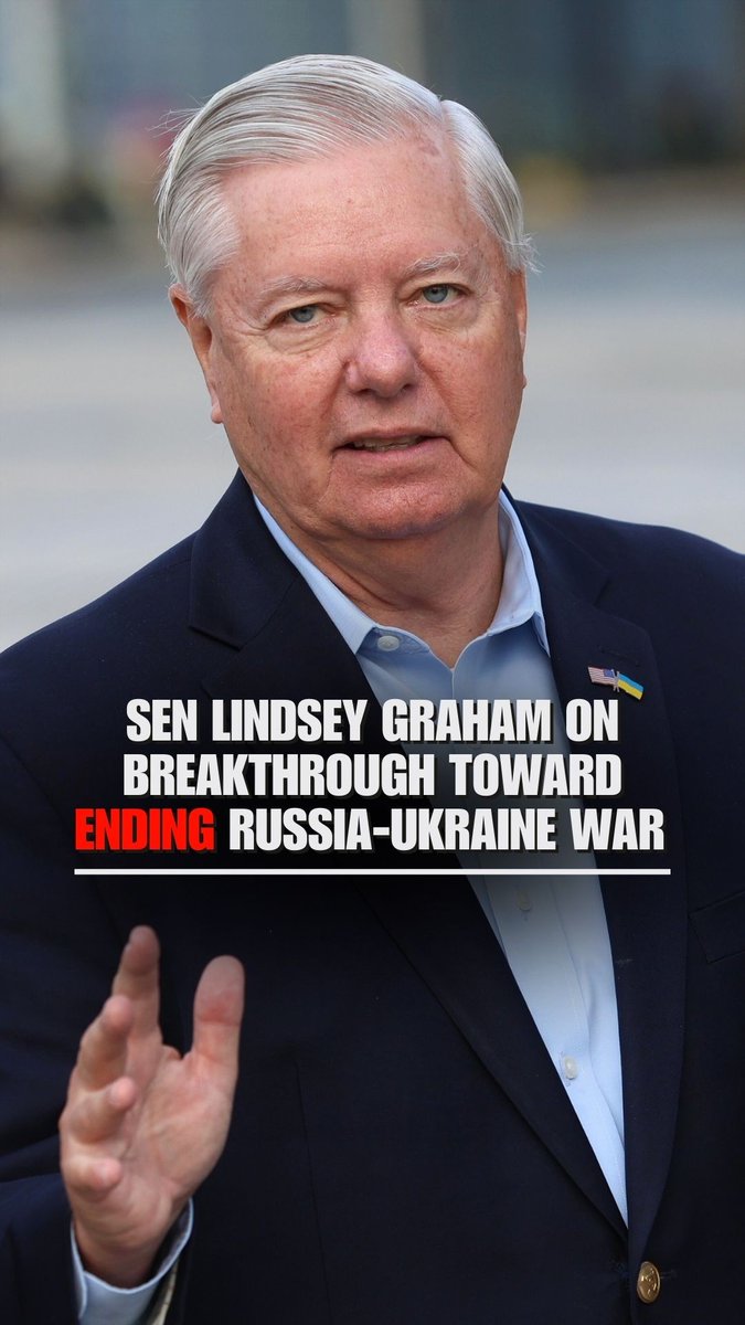 Sen. Lindsey Graham on Sean Hannity 🇺🇸: "How did this war start? A weak president of the United States. How does this war end? A strong president of the United States."