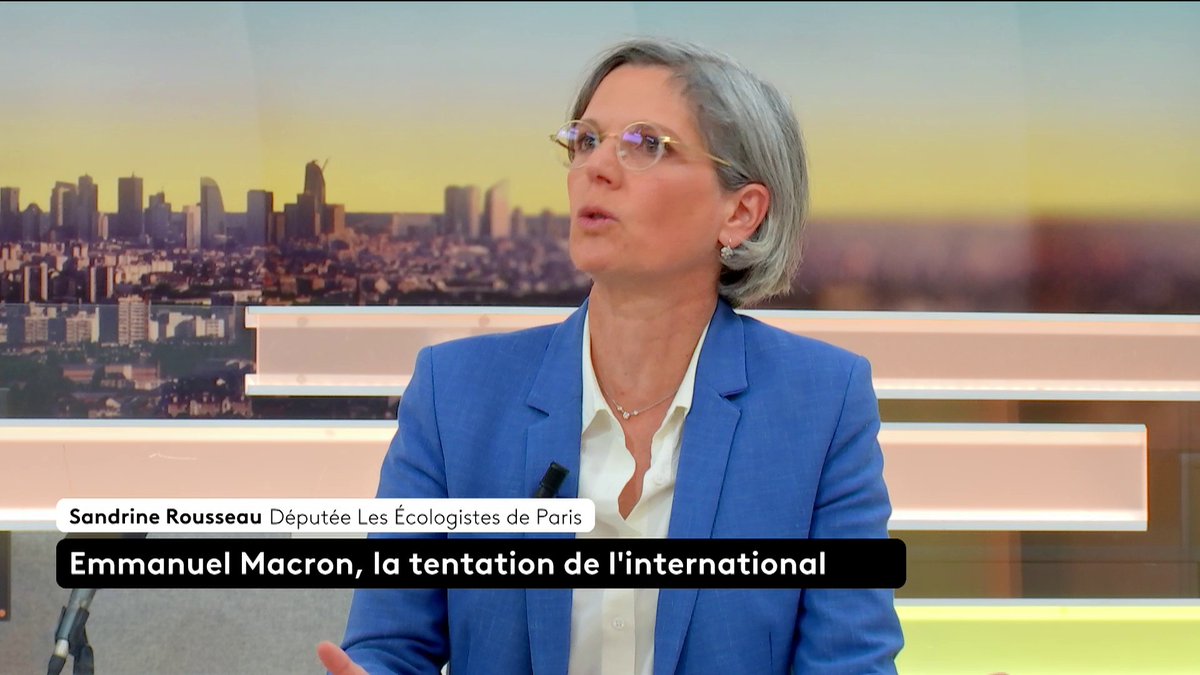 “Le système libéral capitaliste que nous avons aujourd’hui n’a plus de légitimité auprès de la population (...). Soit l’on transforme radicalement ce système, soit on l’accélère”, résume Sa ndrine Rousseau, députée Les Écologistes de Paris.