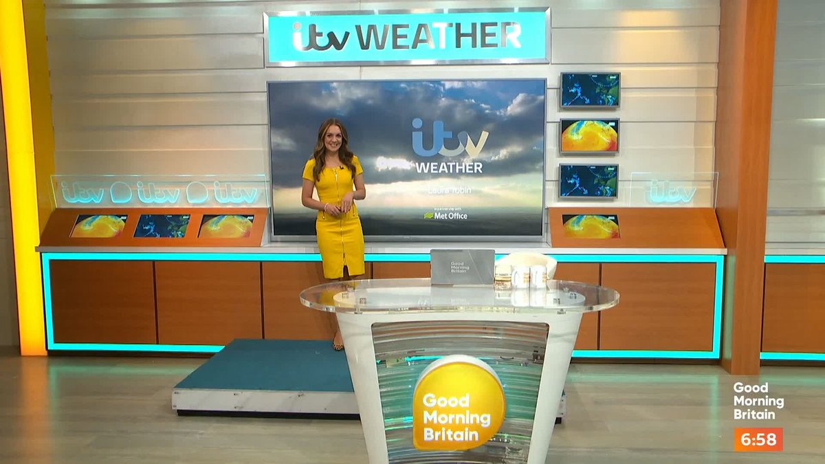 Today will be rather cloudy with a few showers but pleasant in any sunshine. @lauratobin1 with the weather.