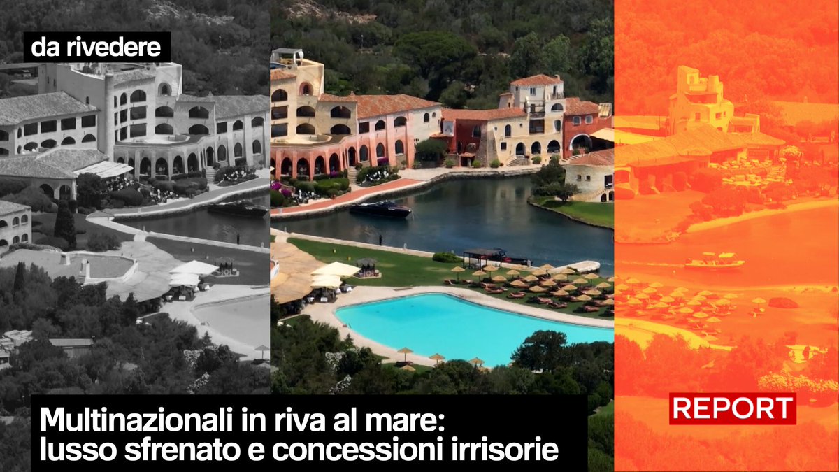 Le multinazionali arrivano sulle coste italiane. In Costa Smeralda, Cala di Volpe è un resort extra lusso: a fronte del fatturato milionario, il canone di concessione è irrisorio. Segui Report Estate su #Rai3 alle 21.00