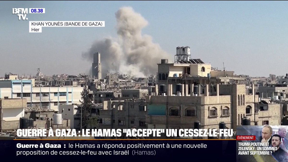 Le Hamas accepte une nouvelle proposition de cessez-le-feu à Gaza
