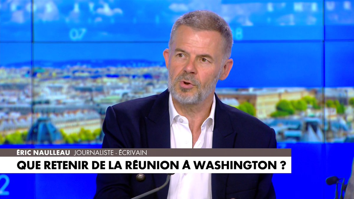 Eric Naulleau : «Ça ressemble de plus en plus à une entente entre deux empires qui s'apprêtent à faire un accord sur le dos de l'Ukraine et de l'Europe», dans #HDProsETE