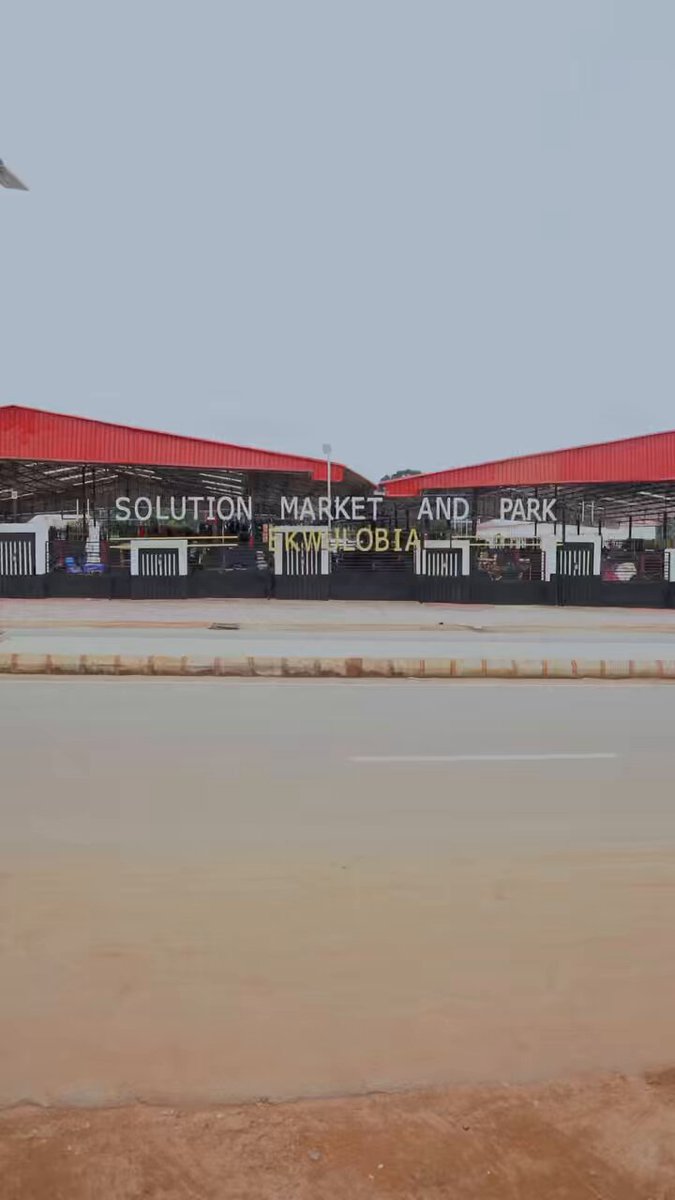The new Solution Market &amp; Park in Ekwulobia is already buzzing with activities. From chaos to order, Soludo’s vision is giving traders a safer environment and Ndi Ekwulobia are grateful to him for restoring sanity and dignity to their daily hustle. #SolutionContinues