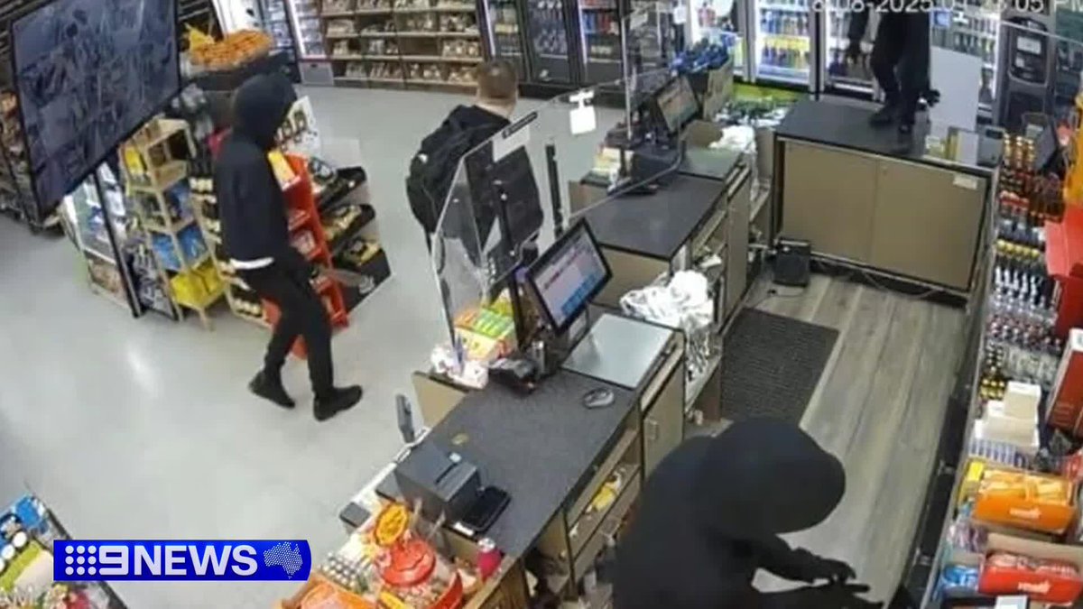 The 15-year-old accused ringleader of a youth gang involved in a spree of armed IGA robberies has wiped away tears as he was granted bail. It comes as retail workers say they're fed up at being forced to do the work of police as teens run rampant. Gillian Lantouris #9News