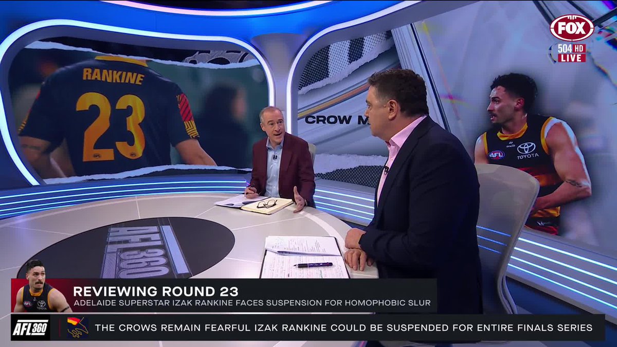 "There’s no precedent in our judicial system." Should the weight of finals factor into the length of Izak Rankine’s potential suspension? 📺 Watch #AFL360 on Ch. 504 or stream via Kayo Sports: