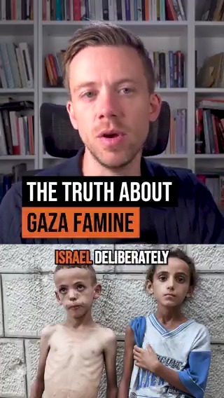 The famine in Gaza has been entirely manufactured by Israel. Israel and its cheerleaders are lying through their teeth about the crime of the century. Here are the inarguable facts.