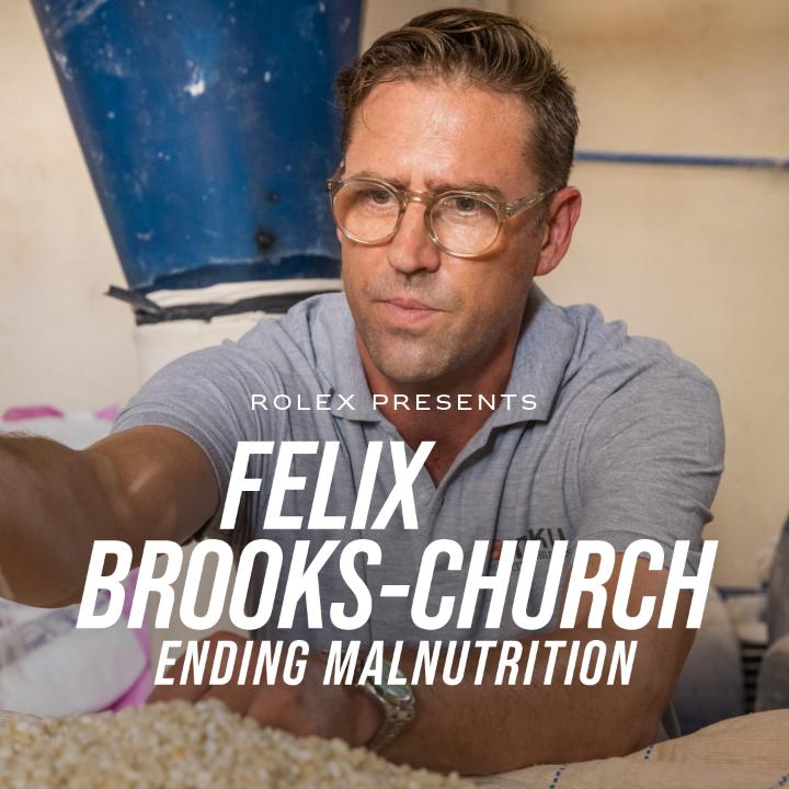 Out now. Social entrepreneur Felix Brooks-church has transformed millions of lives in East Africa by fortifying staple foods. As part of our #PerpetualPlanet Initiative, the #RolexAwards Laureate is expanding into Ethiopia. More on #Reachforthecrown