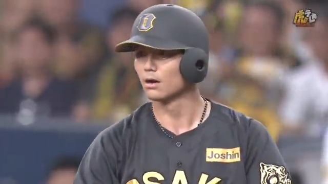 2回裏、榮枝選手のライト同点タイムリーヒット！今季初ヒットが価値ある同点打！ #hanshin #虎テレ #阪神タイガース #鼓動を鳴らせ_虎道を進め