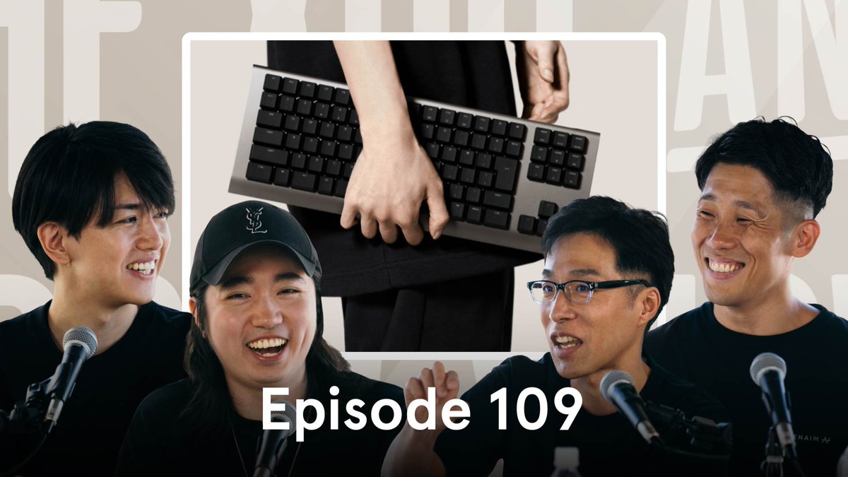 あのZENAIMキーボードに新製品登場？愛用者Lazと共に開発秘話を語ります🎙 開発元の社員がゲストに登場⚡️ 先日発表された60％モデルの魅力や価格改定に向けた熱意をトークします！ 📺 🎵 #THEXQQANDCROWSHOW #ZENAIM