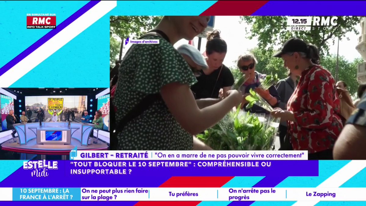 😡 « Tout bloquer le 10 septembre » 📞 Gilbert : "Les gens en ont ras-le-bol ! Il y a des jeunes qui ne veulent plus travailler... ils ont plus d'argent à rester à la maison qu'à travailler ! Ce ne sont pas des fainéants, ce sont des assistés !" #EstelleMidi