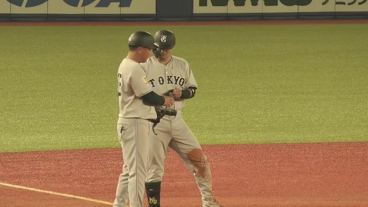 たまらんあたり 二軍復帰後初安打 吉川尚輝 右中間へのタイムリー3ベース ⚾プロ野球 ファーム(2025/8/19) 🆚オイシックス×巨人 📱Live on DAZN #オレをみろ #イージースポーツ #ジャイアンツ #尚輝たまらん