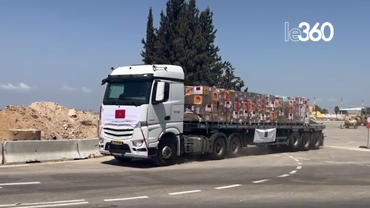 🇲🇦🇵🇸 La Palestine remercie le Maroc pour l’envoi d’un nouveau convoi humanitaire de quinze camions entrés à Gaza via le point de passage de Kerem Shalom.