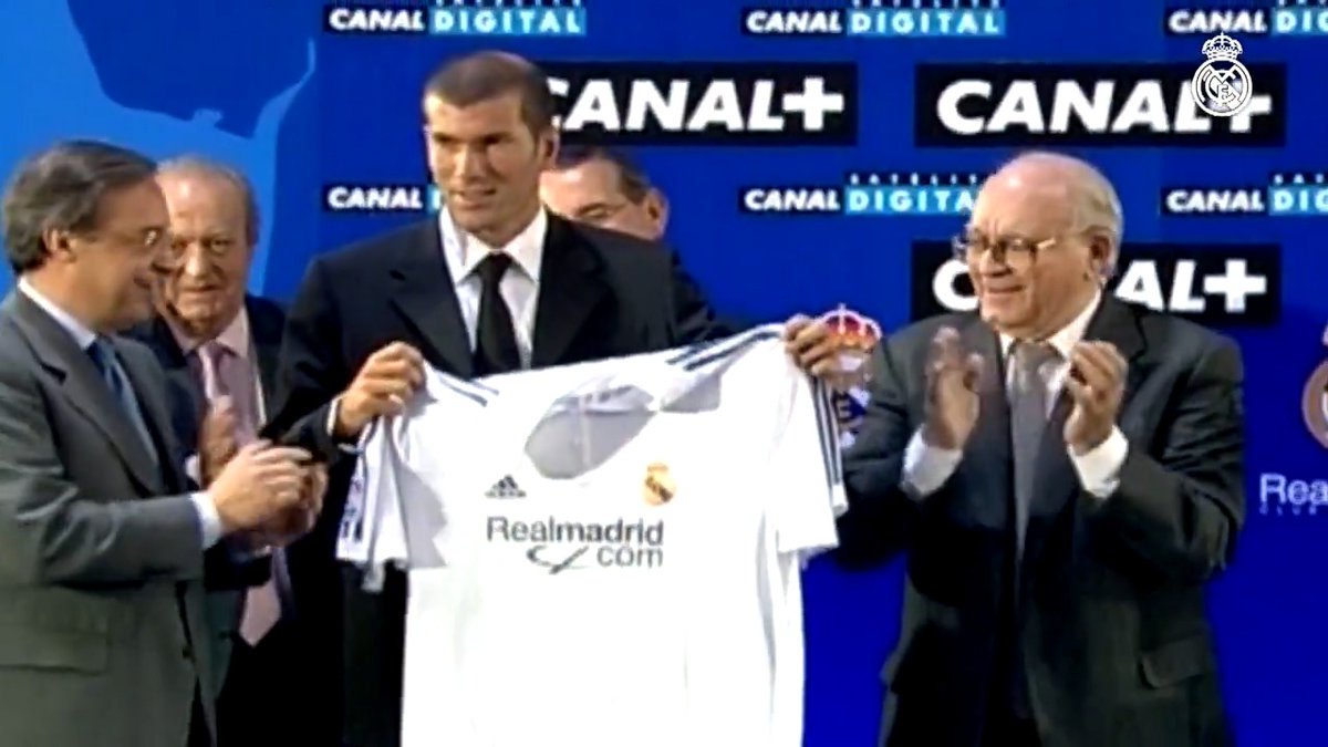 💫 Debut de Zidane 💫 🗓 19/08/2001