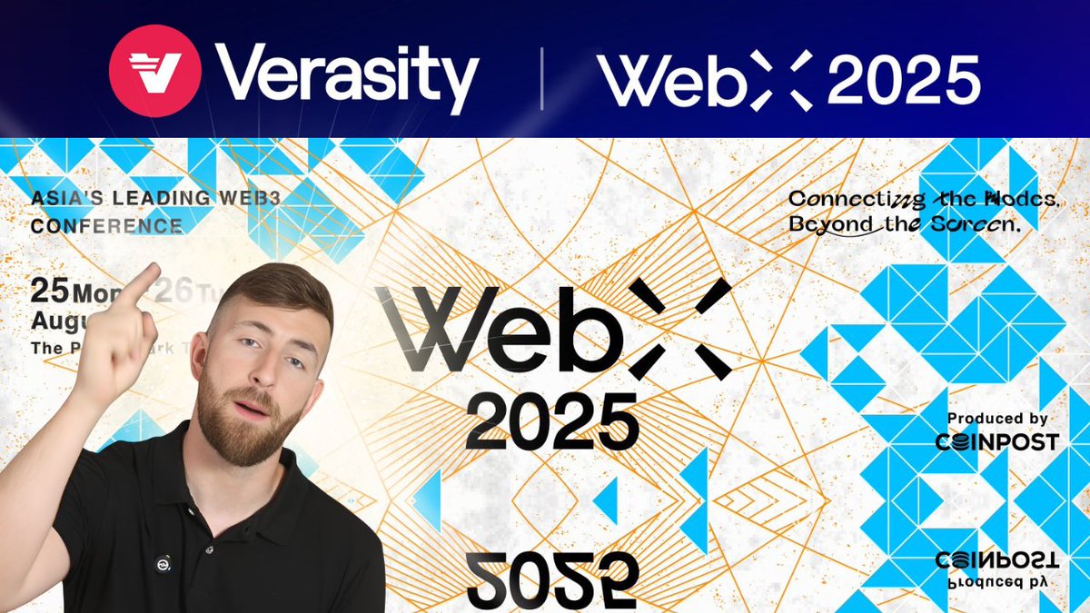 .PLRL by Verasity Is About To Take Stage At WebX Japan! $VRA