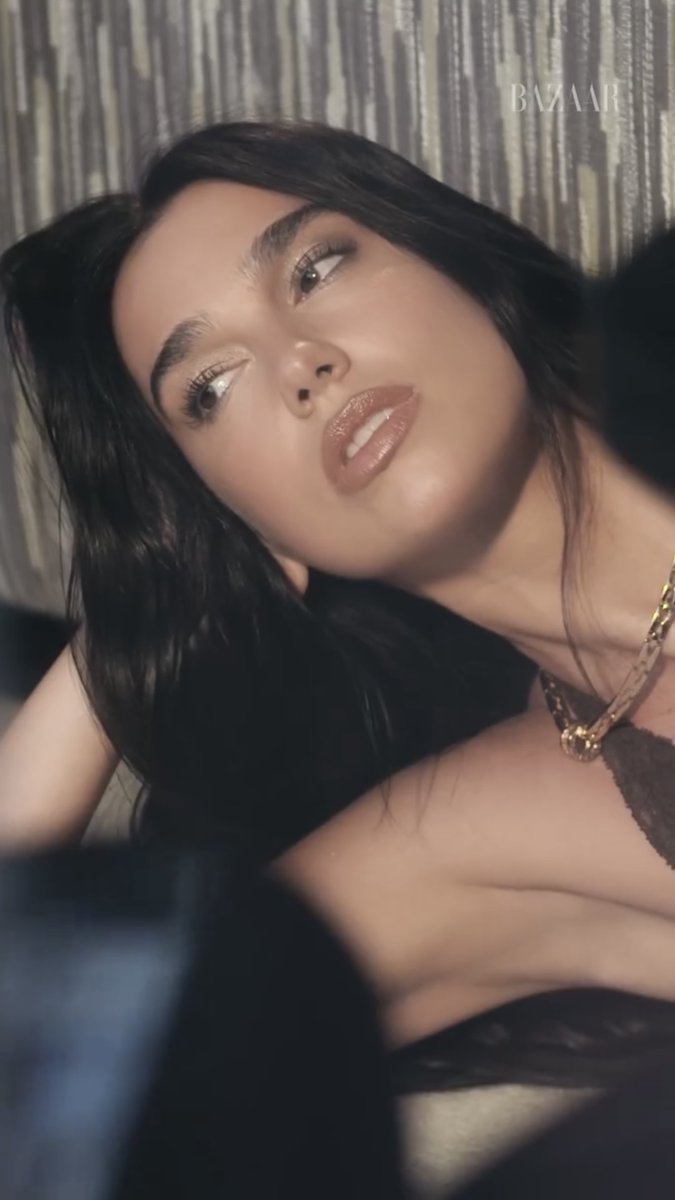 📹 | DUA LIPA behind the scenes for her Harper’s BAZAAR The Icons Issue shoot