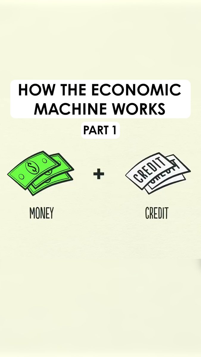 This simple animated video series answers the question, "How does the #economy really work?" Based on my practical template for understanding the economy. This series breaks down economic concepts like #credit, #deficits and #interest rates, allowing viewers to learn the basic driving forces behind the economy, how economic policies work and why economic cycles occur. This is Part 1, I hope you find this helpful.