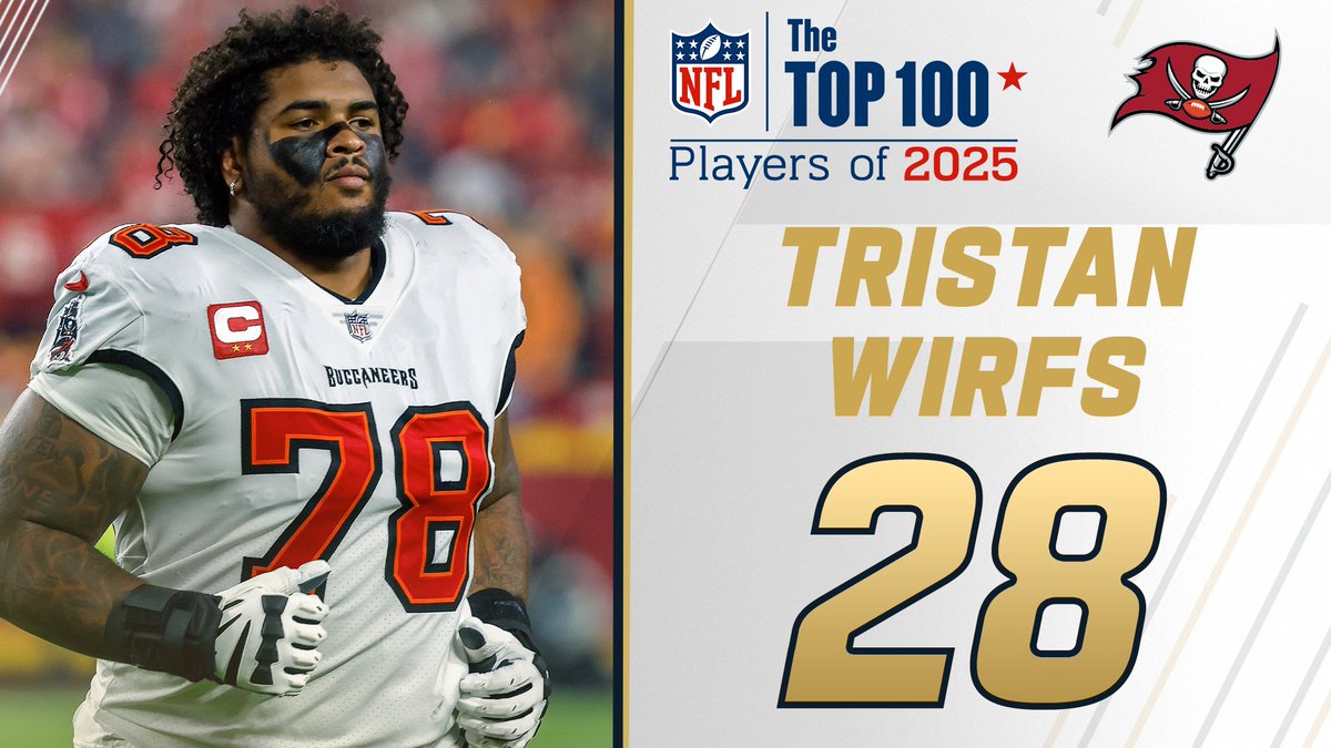 NFL Top 100 Players of 2025: Tampa Bay Buccaneers OT Tristan Wirfs earns spot No. 28! NFL Films