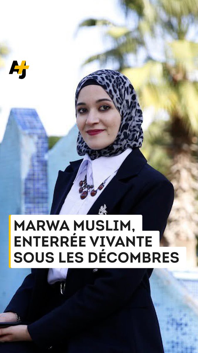 À Gaza City, la journaliste palestinienne Marwa Muslim a été ensevelie vivante. Ses appels au secours n’ont pu être entendus, car Israël a empêché toute intervention.