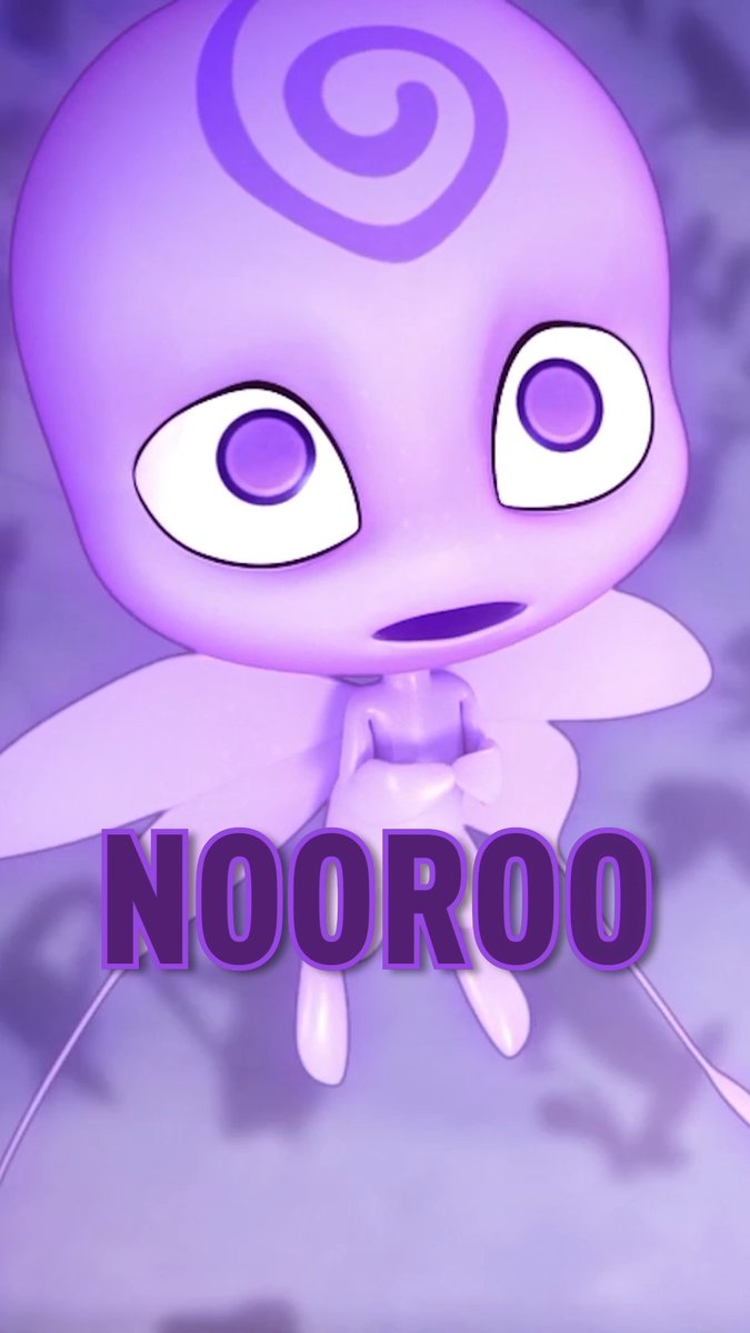 August Miraculers, meet your Kwami, Nooroo! 🦋