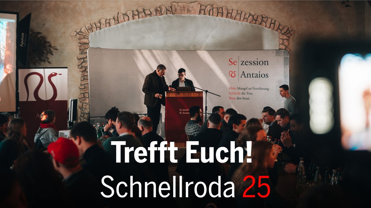 »Akademie in Schnellroda? Alternativlos.« – Unterwegs im Zentrum der Neuen Rechten Die #Sommerakademie2025 findet vom 19. bis 21. September statt, Thema: Arbeit.