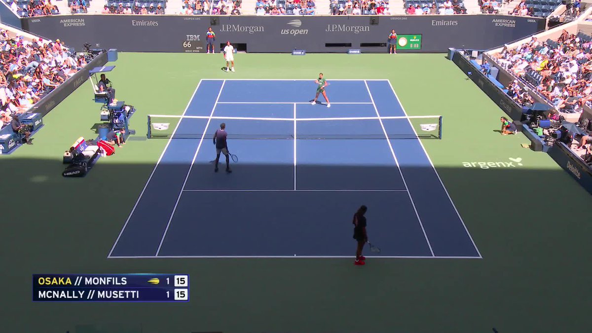 Musetti brings the defense, but Gael Monfils is too much at the net!