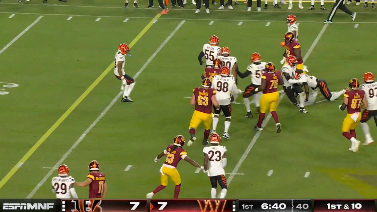 Every Bill Croskey-Merritt touch from last night's game? Consider it done โ
