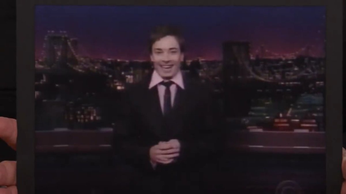 Jimmy explains why he dressed up like a “vampire” his first hosting gig for David Letterman after Heidi Klum called him out on it During Commercial Break 🤣 #FallonTonight