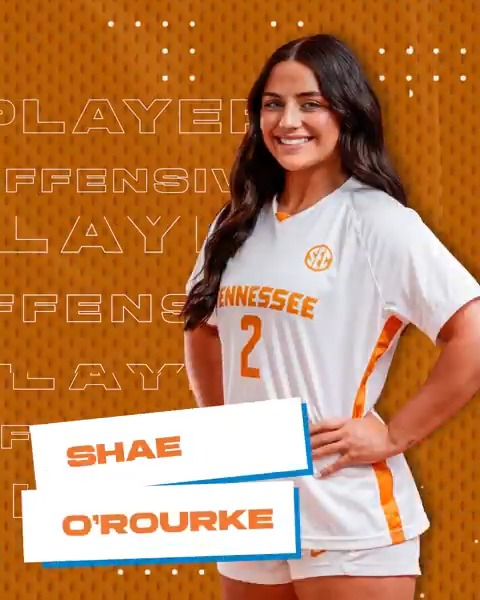 ⚽️ SEC Offensive Player of the Week: Aug. 18 🟠 Shae O'Rourke Tennessee Soccer x #SECSOC