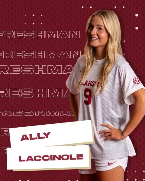 ⚽️ SEC Freshman Player of the Week: Aug. 18 ☝️ Ally Laccinole Oklahoma Soccer x #SECSOC