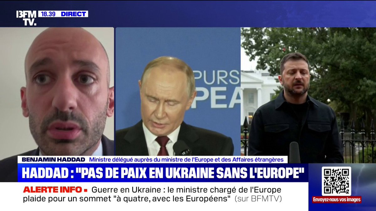 Benjamin Haddad, ministre délégué auprès du ministre de l'Europe et des Affaires étrangères, répond à Benjamin Netanyahu, qui accuse Emmanuel Macron "d'alimenter le feu antisémite"