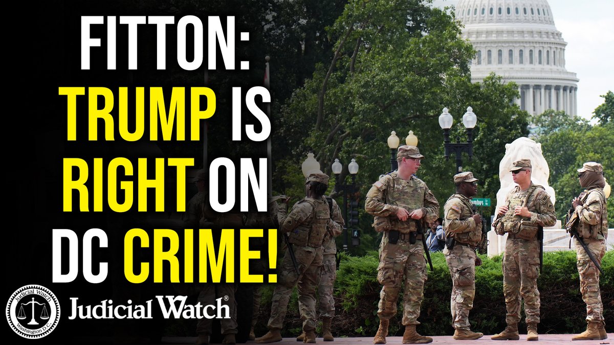 Trump is right on DC crime!