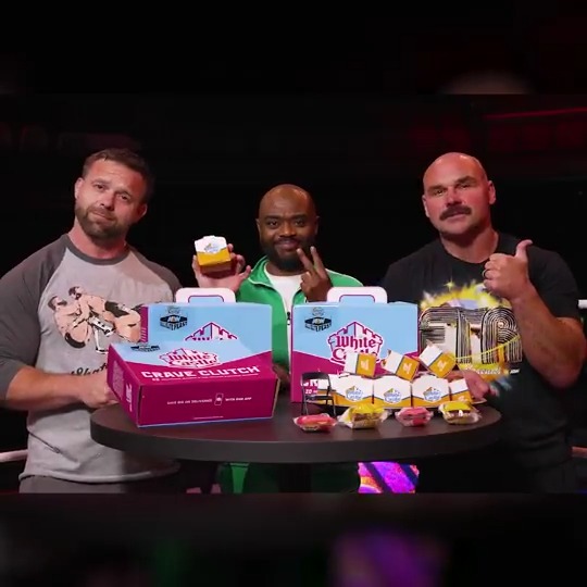 Don’t hesitate to tag team your cravings! The new All Elite Wrestling x White Castle All Elite Feast is here for a limited time. You can purchase one now at and get it delivered to your door.