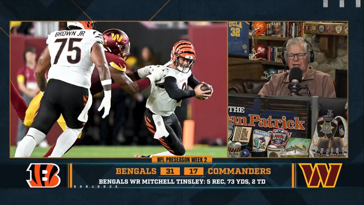 DP recaps the Bengals' 31-17 win over the Commanders last night, noting how the absences of Trey Hendrickson and Terry McLaurin have affected each team.