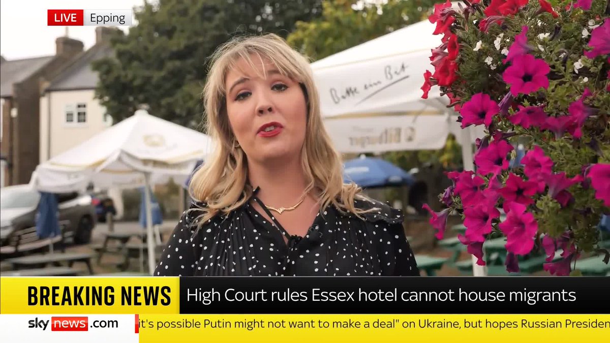 “We should not have to have the burden of the illegal immigration crisis on us” Epping Forest District Council Councillor Holly Whitbread speaks to Saima Mohsin about their High Court win to temporarily block asylum seekers staying at The Bell Hotel 🔗