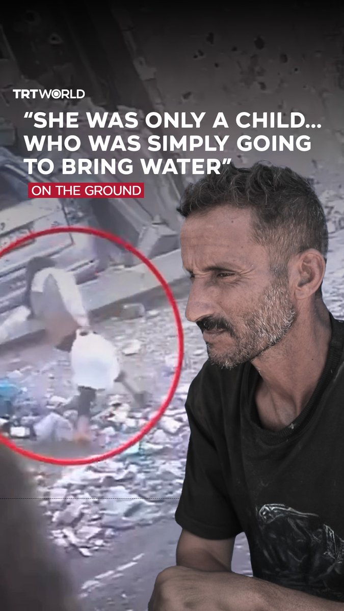 “What sin could a ten-year-old girl, who was simply going to bring water, have committed?” Ashraf al Mufti, father of Amna — a 10-year-old Palestinian girl who was killed by an Israeli missile in Gaza after she went out to fetch water — is calling on international organisations to hold Israel accountable and deliver justice for his daughter.