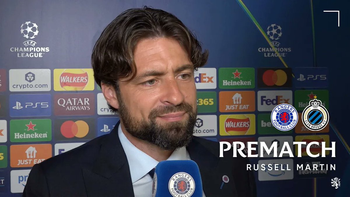 🎙️ Russell Martin spoke to RangersTV ahead of tonight’s match at Ibrox.