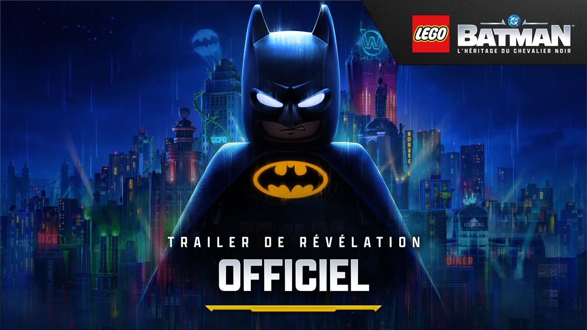 Construis la légende de Batman… LEGO Batman ! 🦇 #LEGOBatmanGame