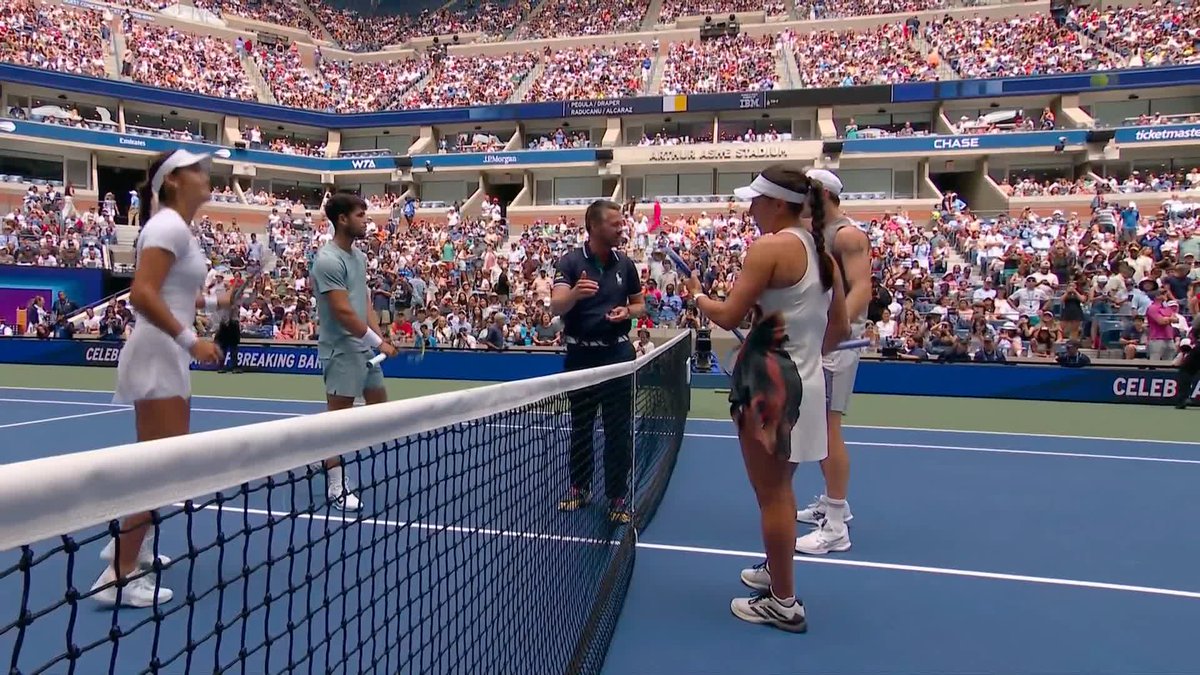 Jack Draper &amp; Jessica Pegula vs Carlos Alcaraz &amp; Emma Raducanu 🍿 Watch the action LIVE on Sky Sports Tennis 📺