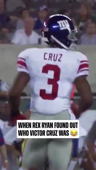 They learned that game 😅 Victor Cruz
