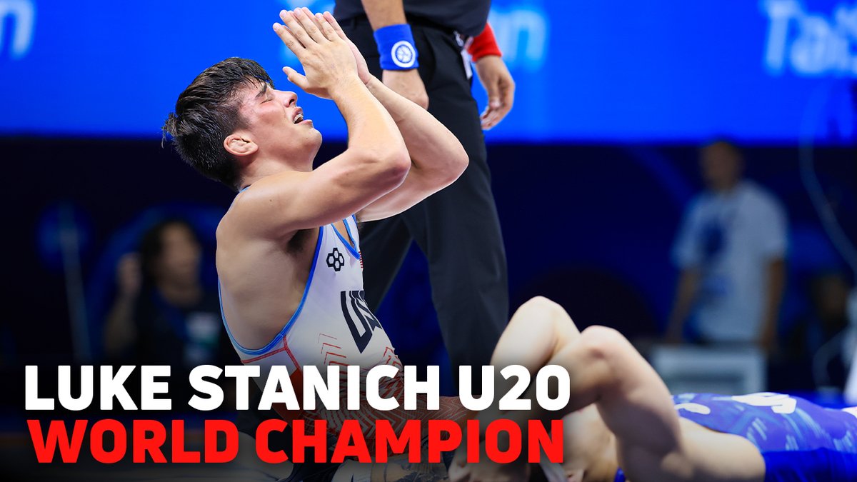 Luke Stanich Is A 2025 U20 World Wrestling Champion For Team USA!