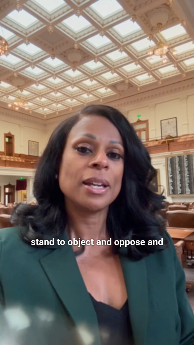 Exclusive video from Texas Rep. Nicole Collier on the House floor.